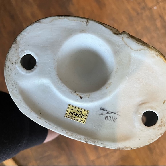 Home Interior 13’ Old Man And Woman Porcelyn Figurines Vintage - Picture 15 of 16